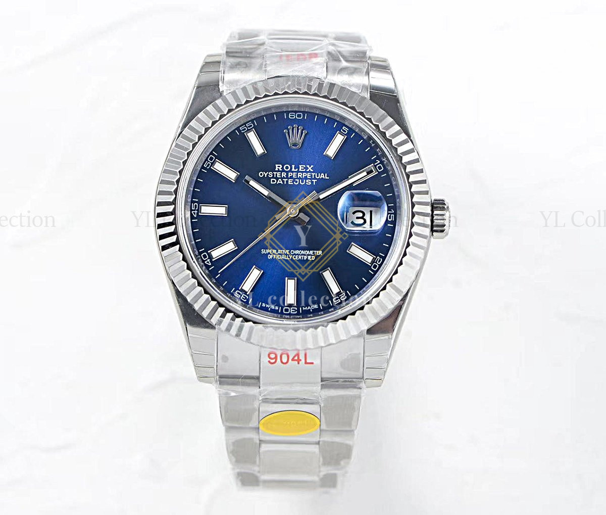 데이저스트 블루다이얼 브레이슬릿 오이스터 41