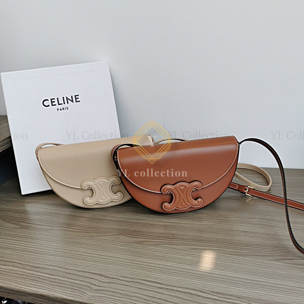 셀린느 퀴르 트리오페 베사체 숄더백