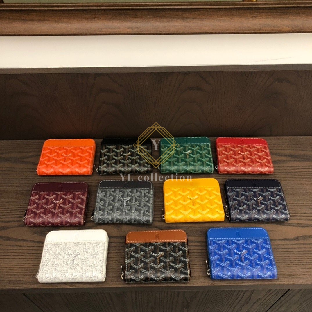 고야드 마티뇽 지퍼 지갑