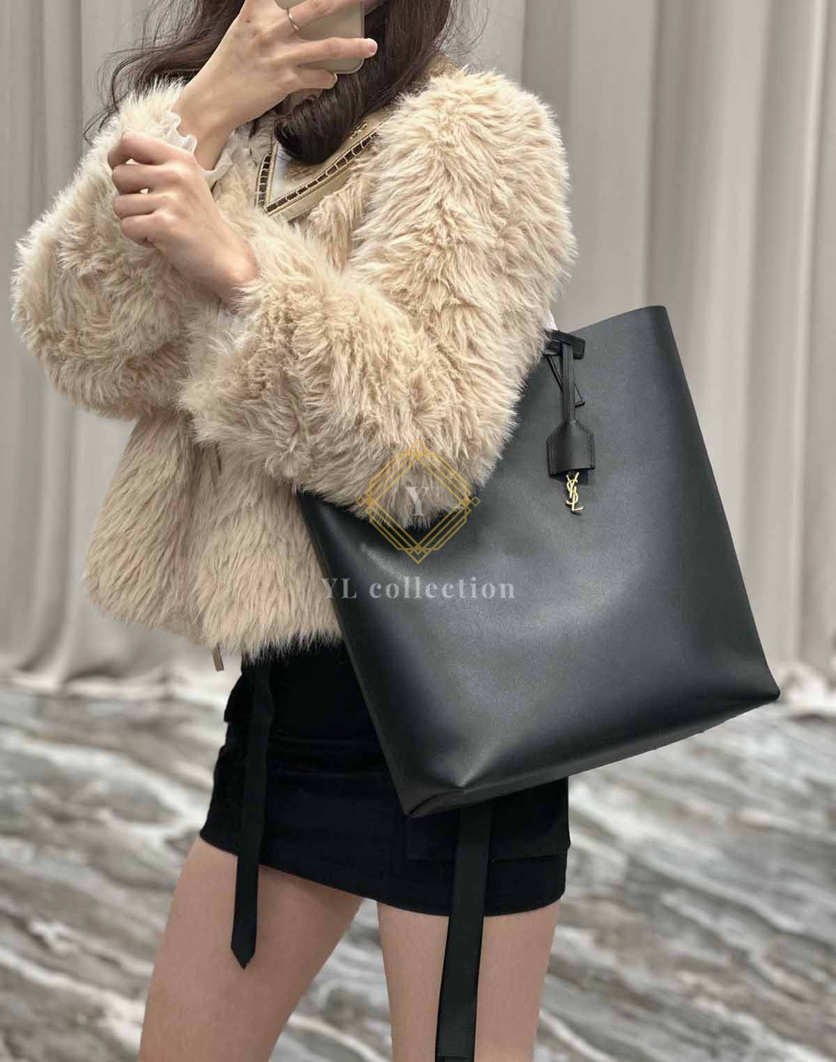 입생로랑 쇼핑 토트백