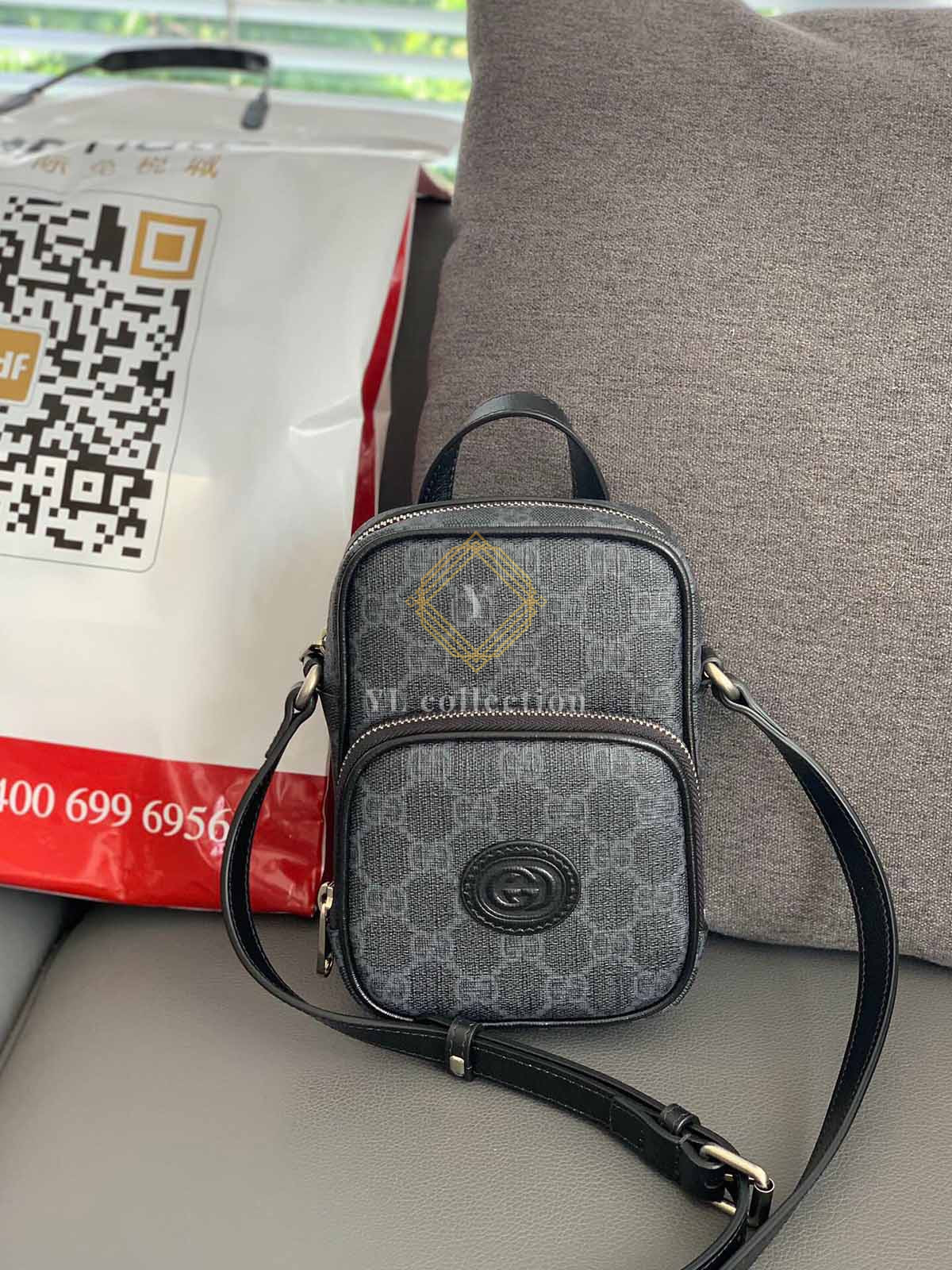 구찌 인터로킹 G 크로스백