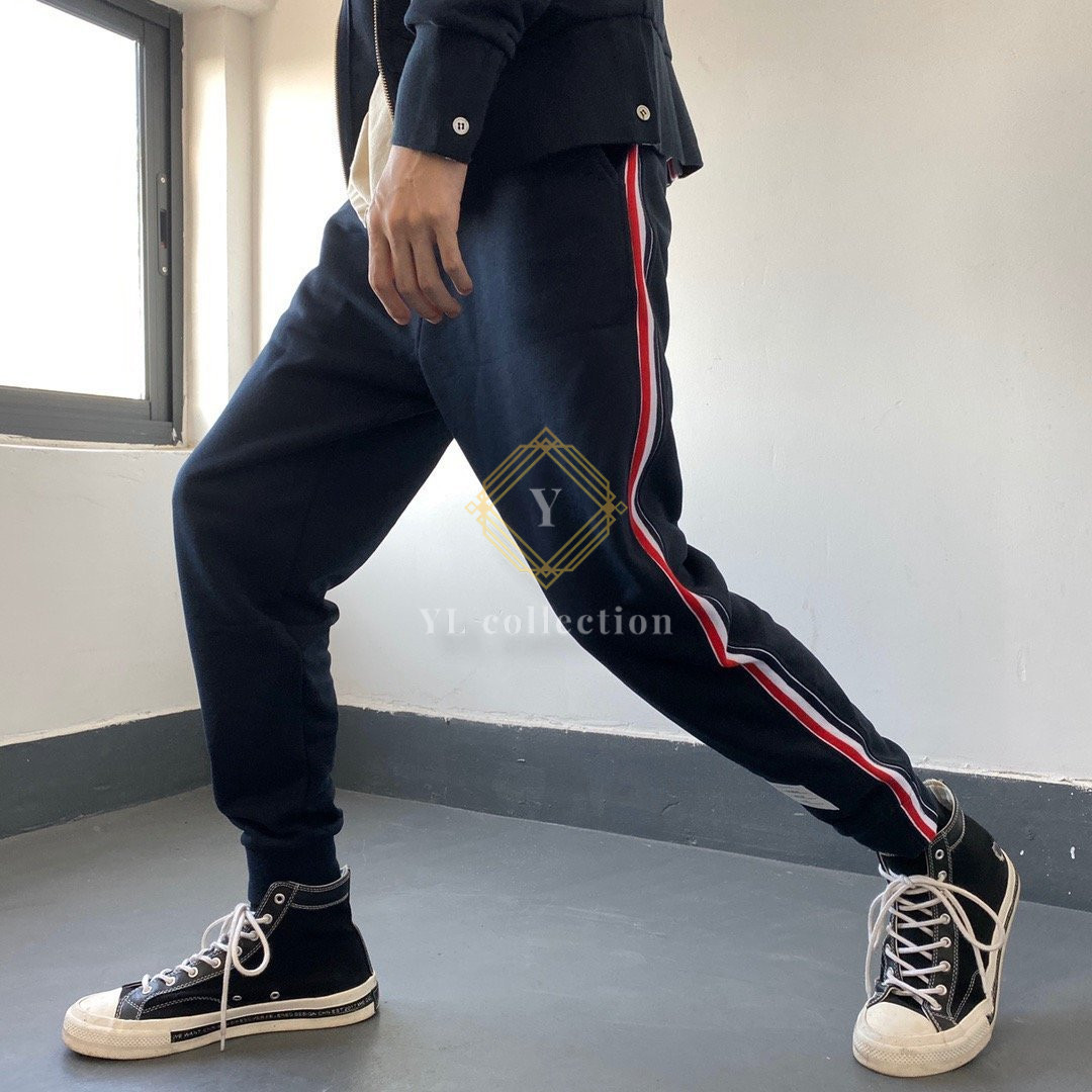 톰브라운 사이드 라인 조거 팬츠