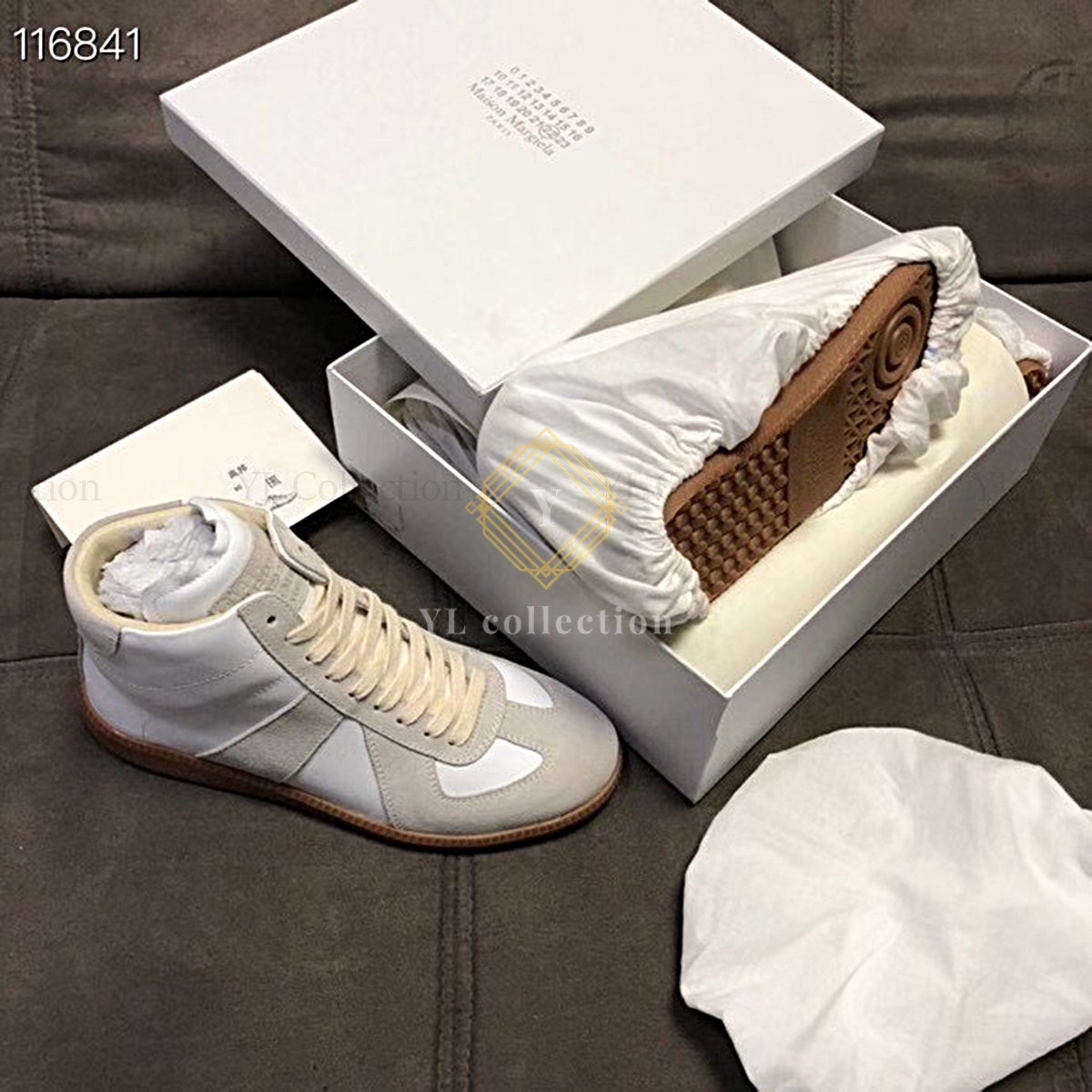 독일군 하이탑 스니커즈