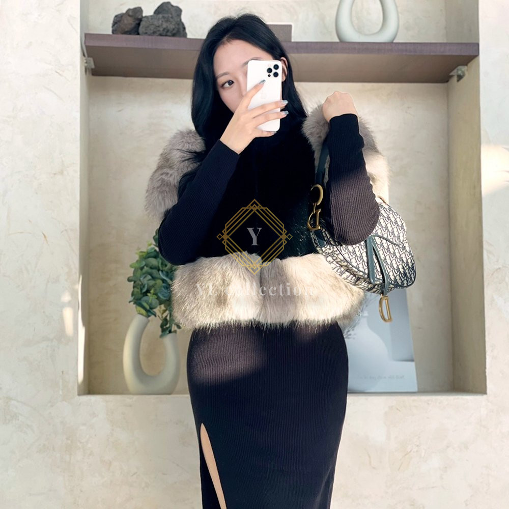 디올 오블리크 새들백