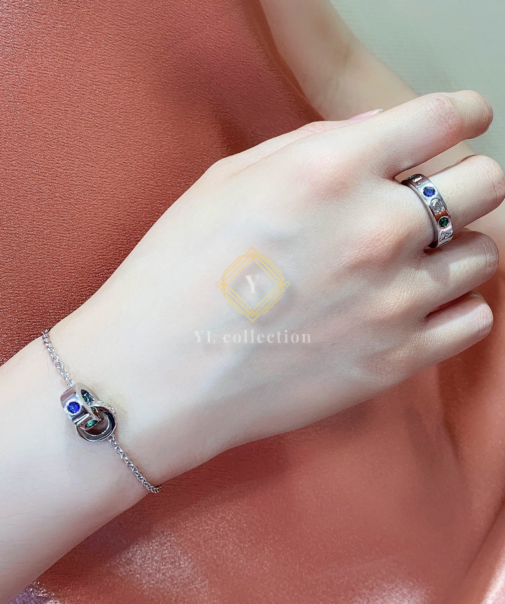 불가리 로만 소르베 팔찌