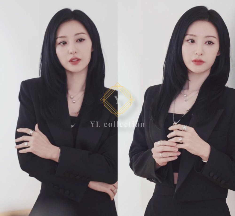 불가리 비제로원 목걸이 미니 골드 / 실버