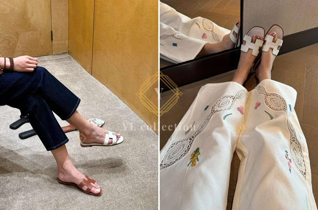 에르메스 오란 샌들