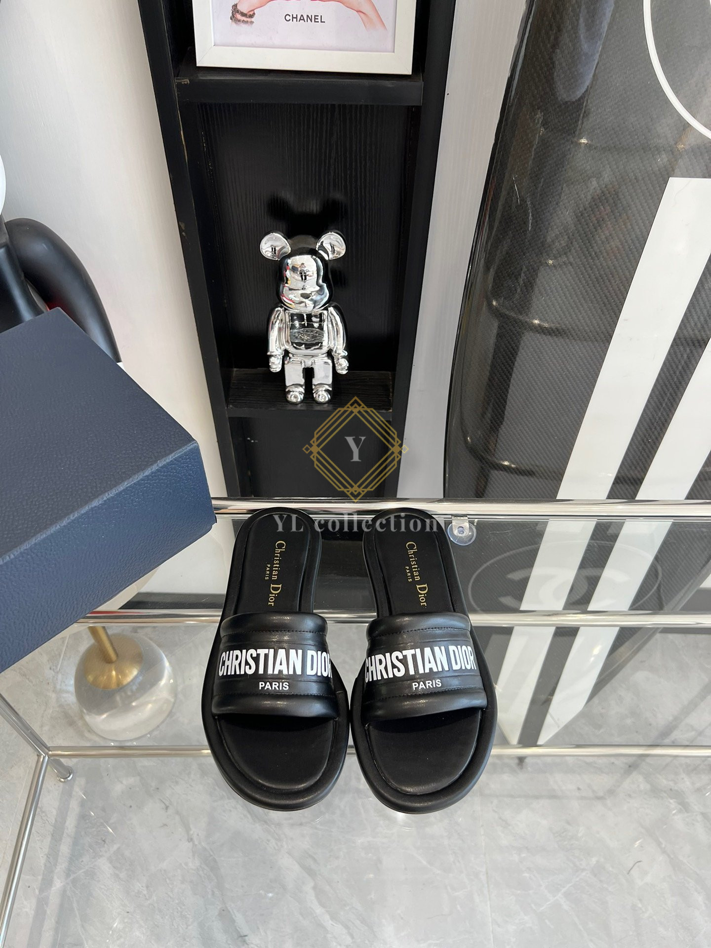 디올 EVERY-D 뮬 슬리퍼