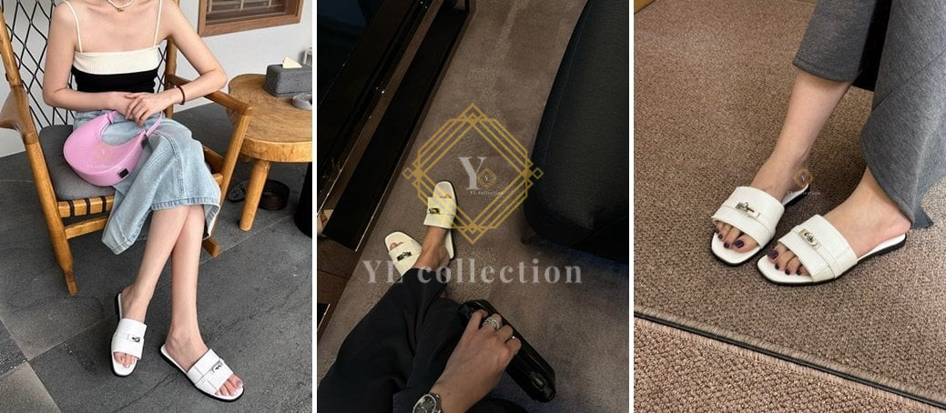 에르메스 켈리 샌들