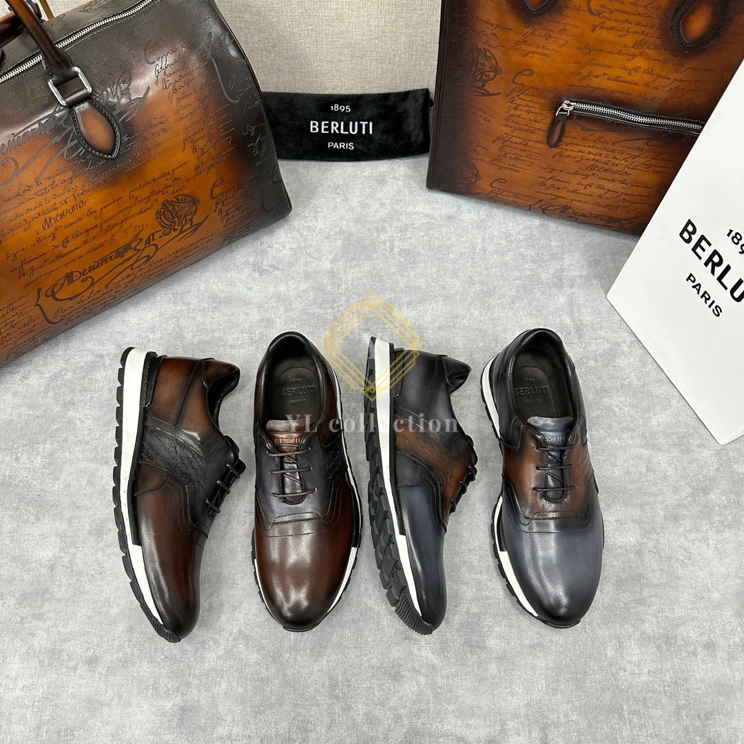 벨루티 패스트 트랙 스크리토 스니커즈