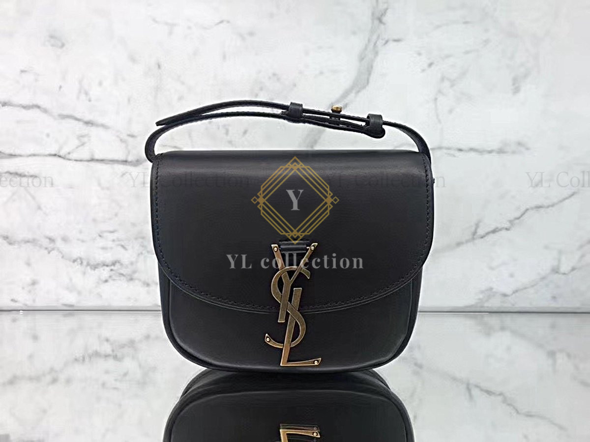 생로랑 카이아 YSL 로고 숄더백