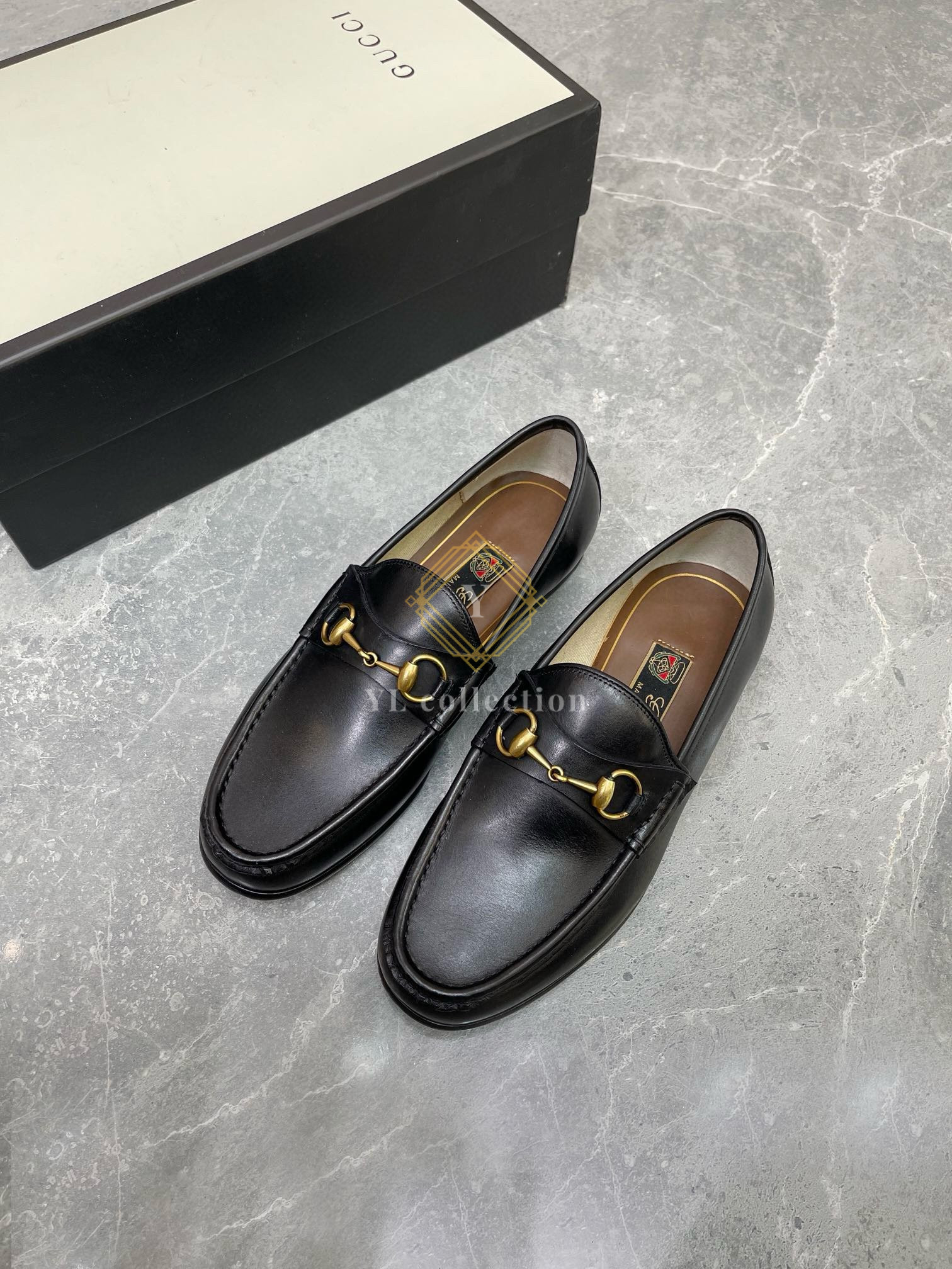 구찌 1953 홀스빗 레더 로퍼