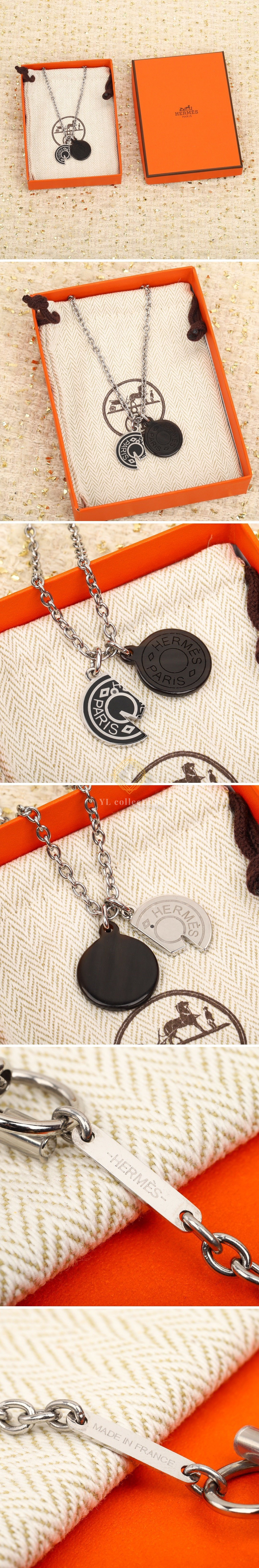 에르메스 Carrousel 네크리스 남성 목걸이