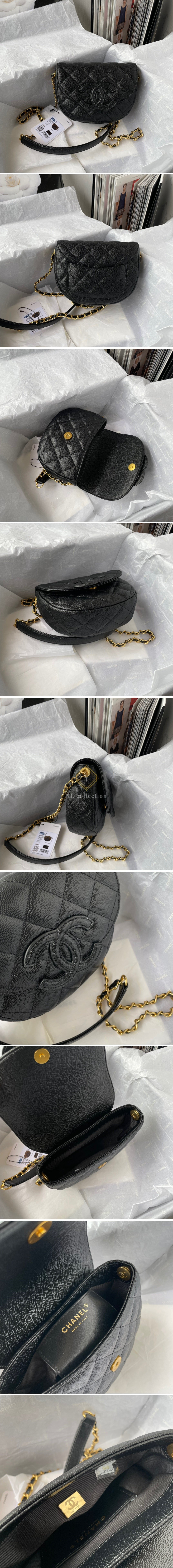 샤넬 23p cc로고 메신저백