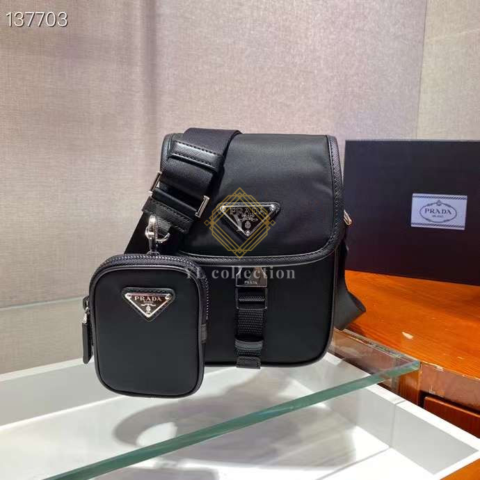 프라다 리나일론 사피아노 크로스백  2VD043