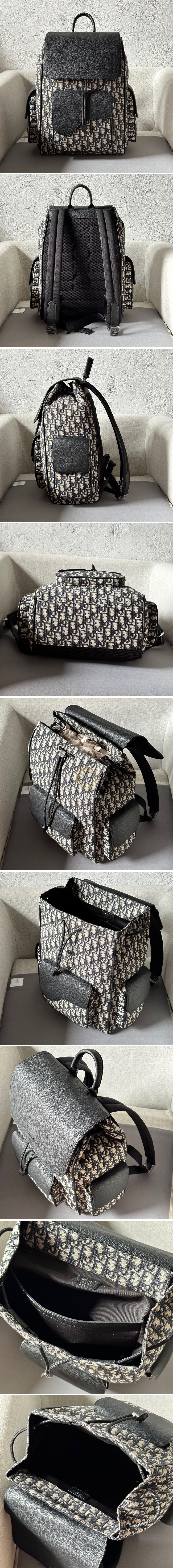 디올 새들 백팩