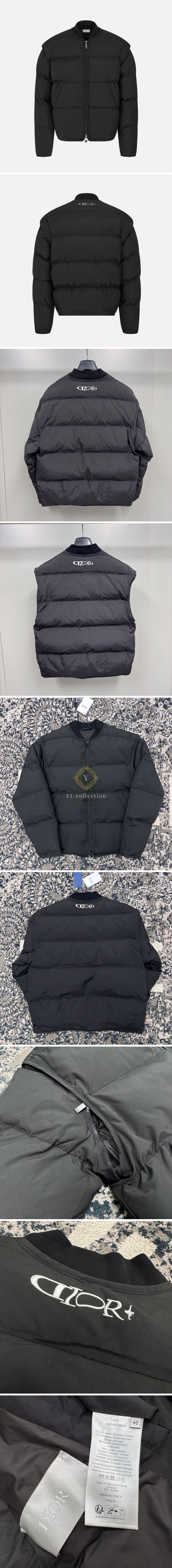 디올 테크니컬 패브릭 퍼퍼 패딩 재킷