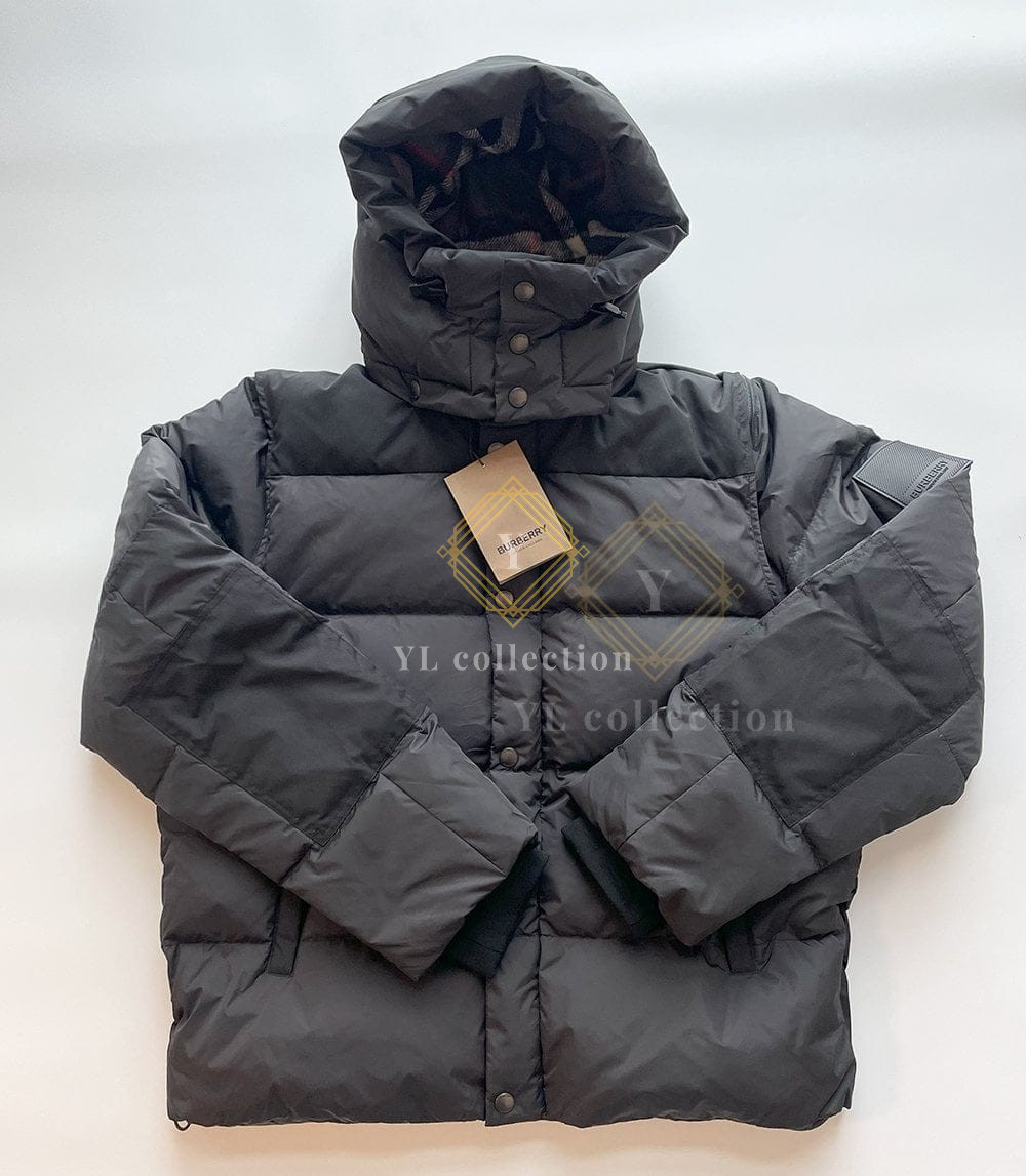 버버리 디태처블 슬리브 퍼퍼 재킷