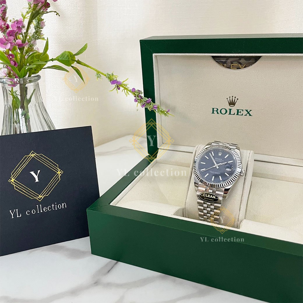 로렉스 데이저스트 41 블루다이얼