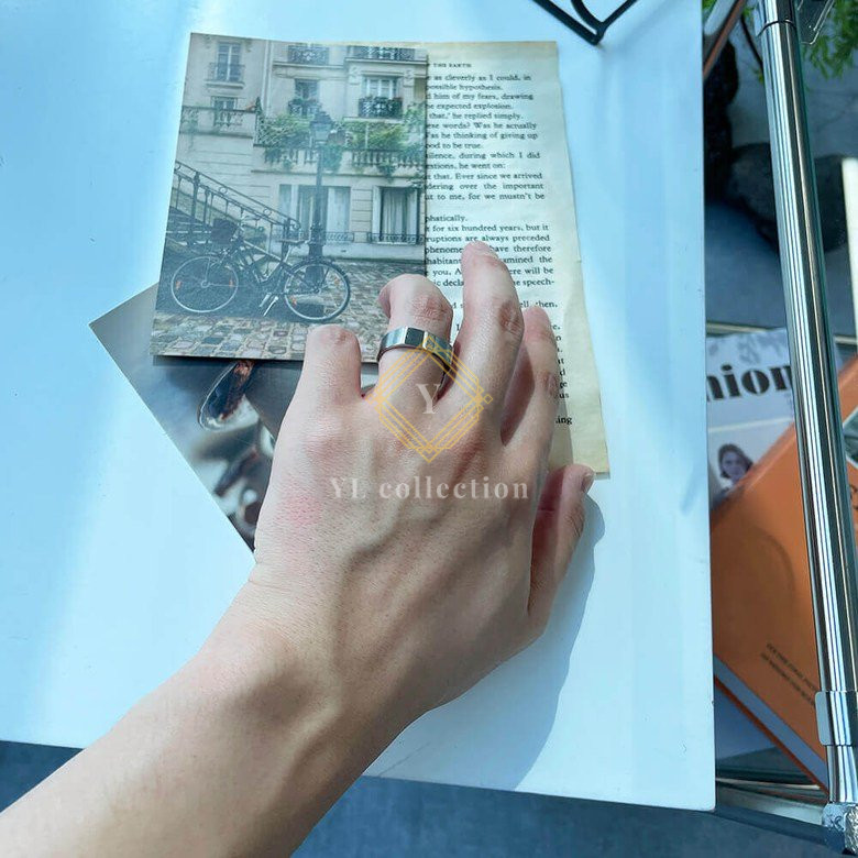 써지컬 스틸 비조 반지