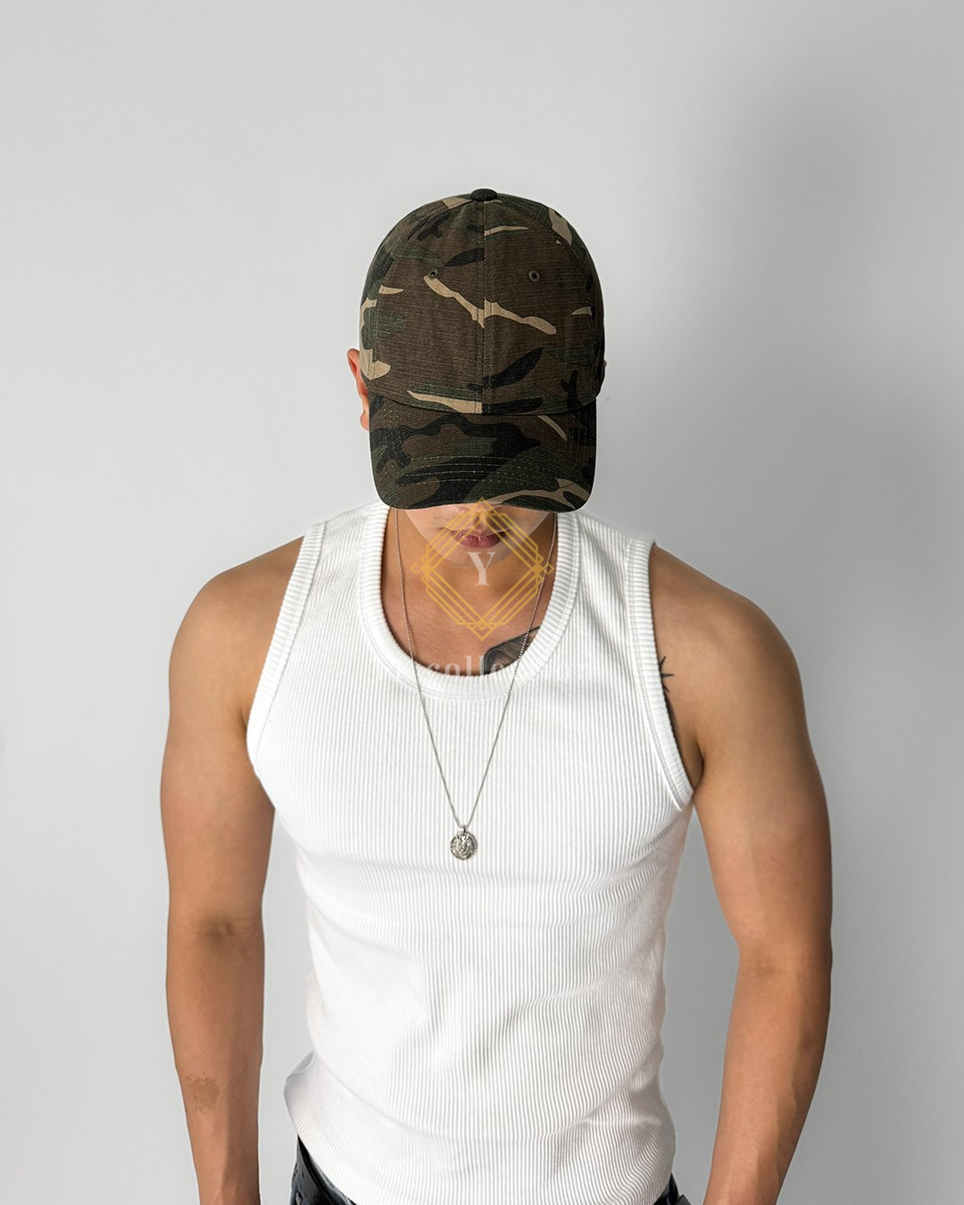 써지컬 양면 펜던트 넥클리스