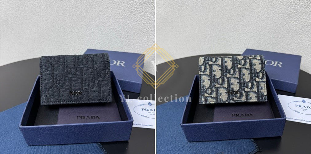 디올 오블리크 카드지갑