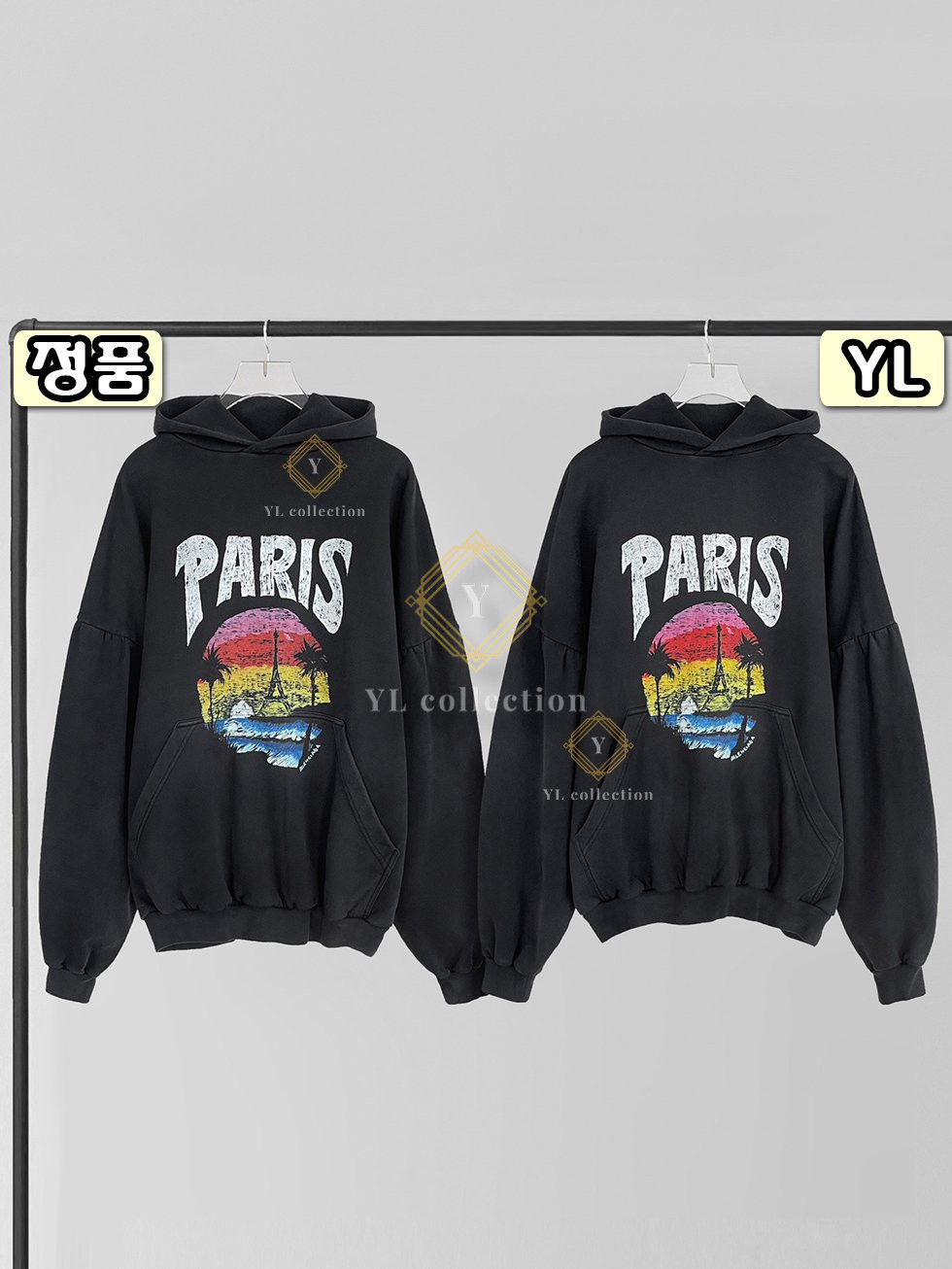 발렌시아가 파리 트로피컬 후디