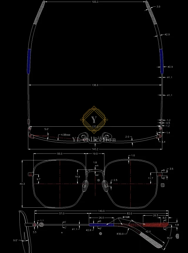 구찌 GG0396O 빅사이즈 안경