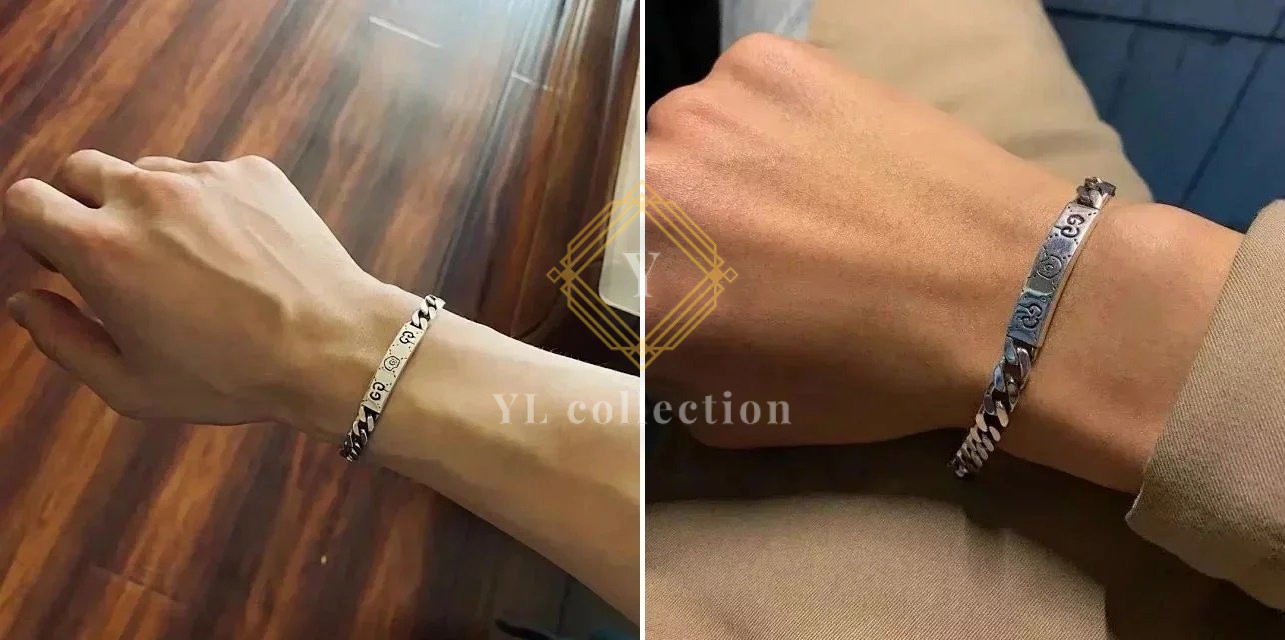 구찌 고스트 체인 팔찌