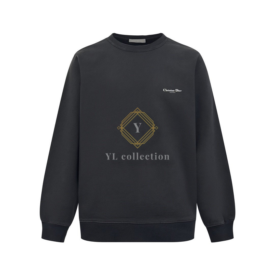 디올 헤리티지 로고 맨투맨