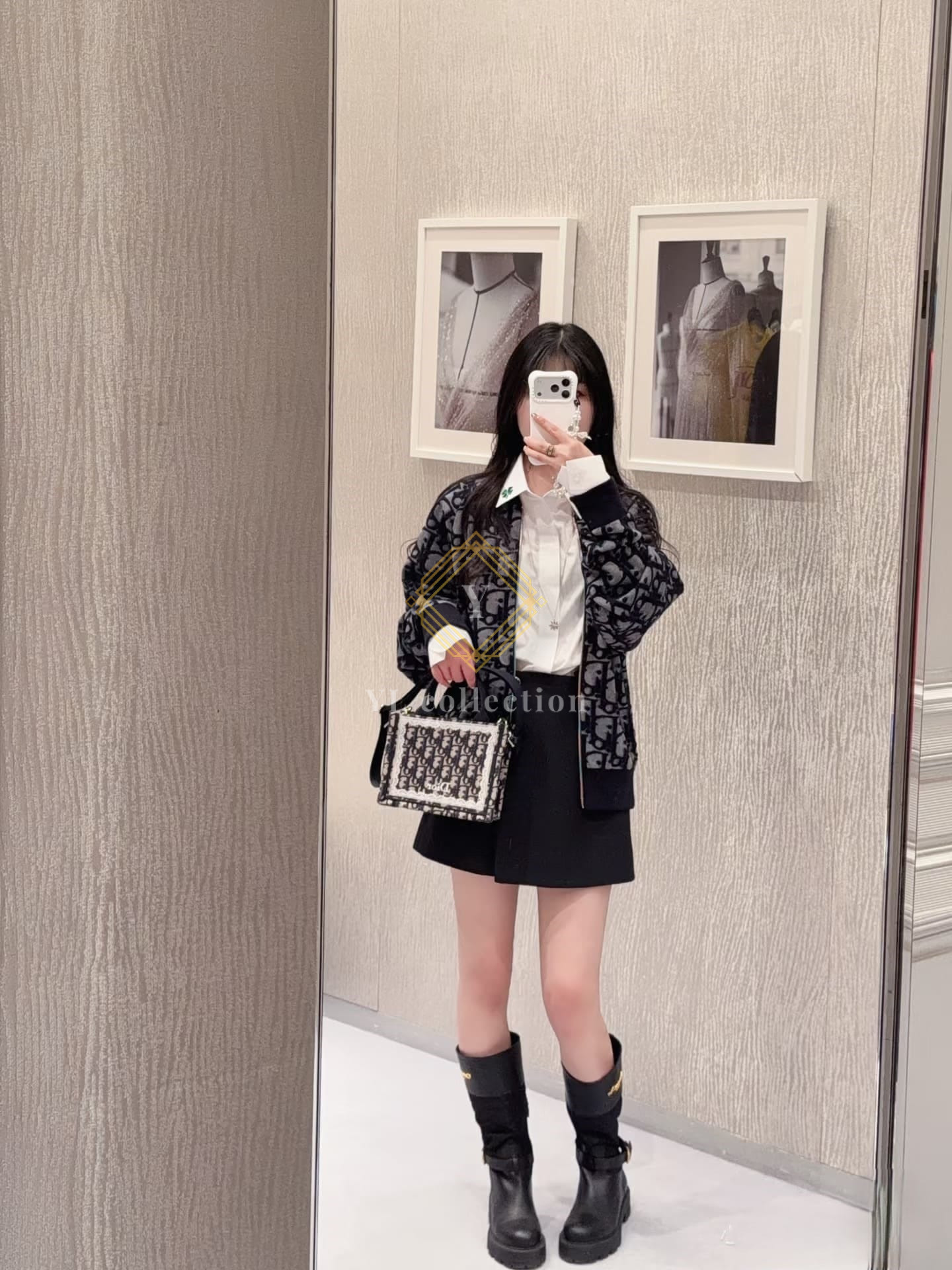 디올 오블리크 봄버 재킷