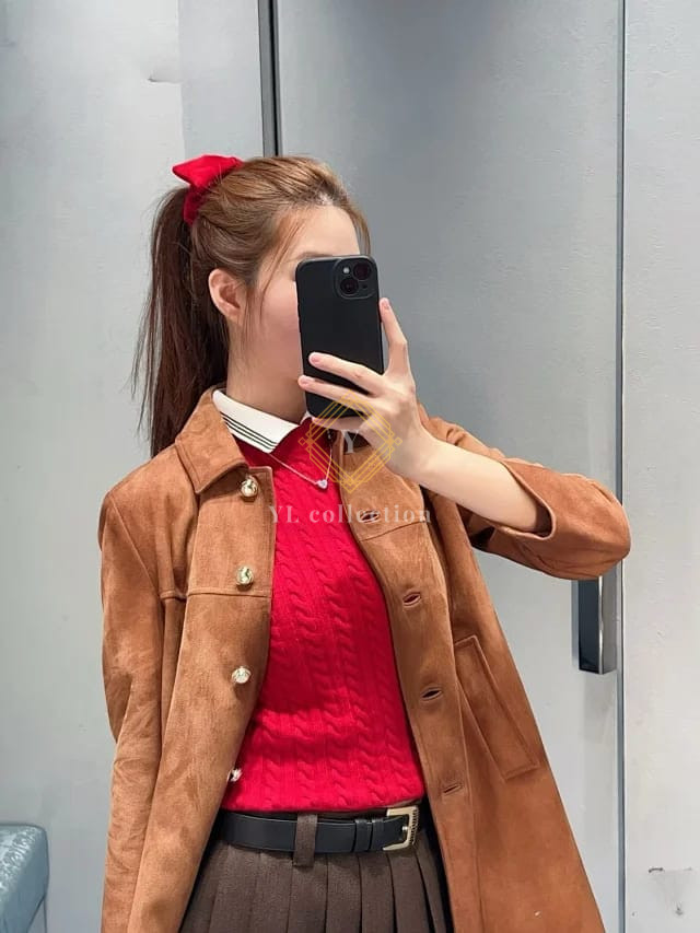 미우미우 케이블 니트 베스트