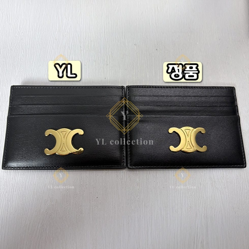셀린느 트리옹프 캔버스 카드 홀더