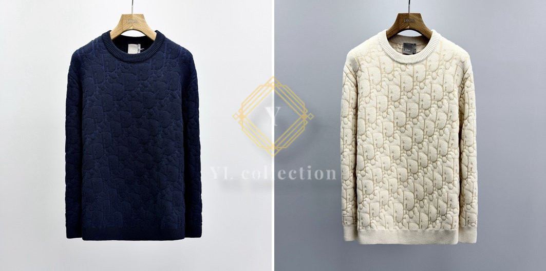 디올 오블리크 스웨터