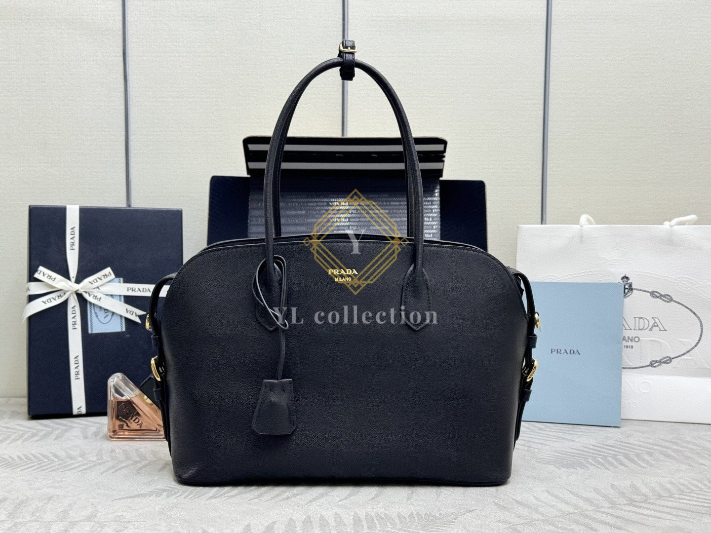 프라다 1BG600 탑핸들 토트백