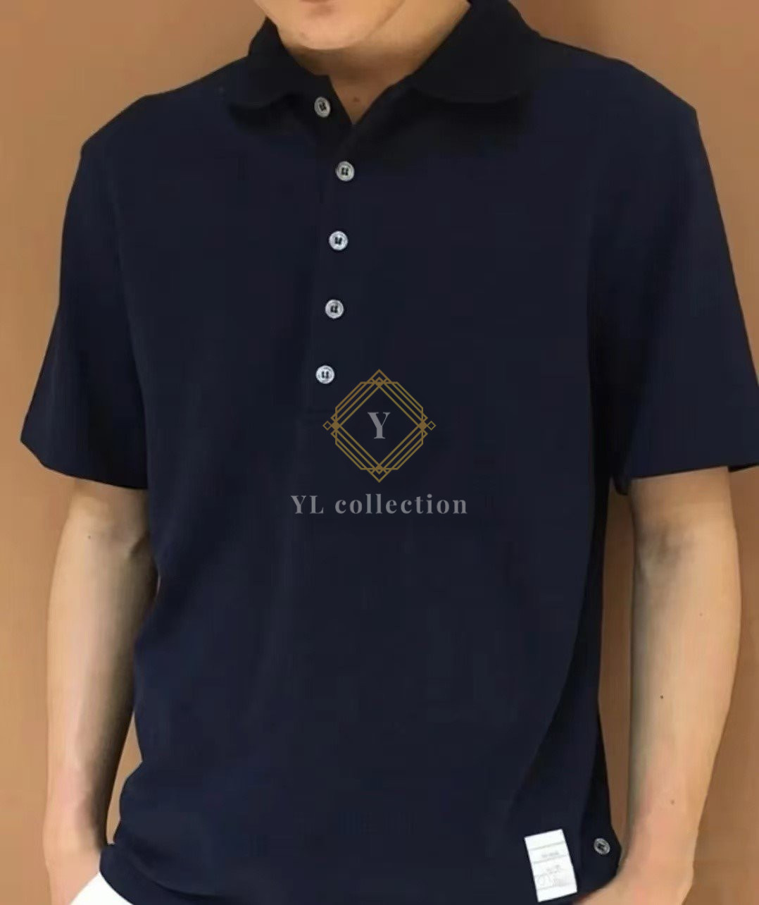 톰브라운 센터백 스트라이프 폴로 반팔티