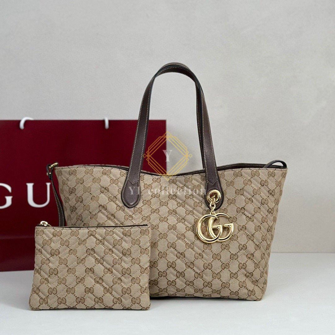 구찌 GG 마몬트 미디움 토트백