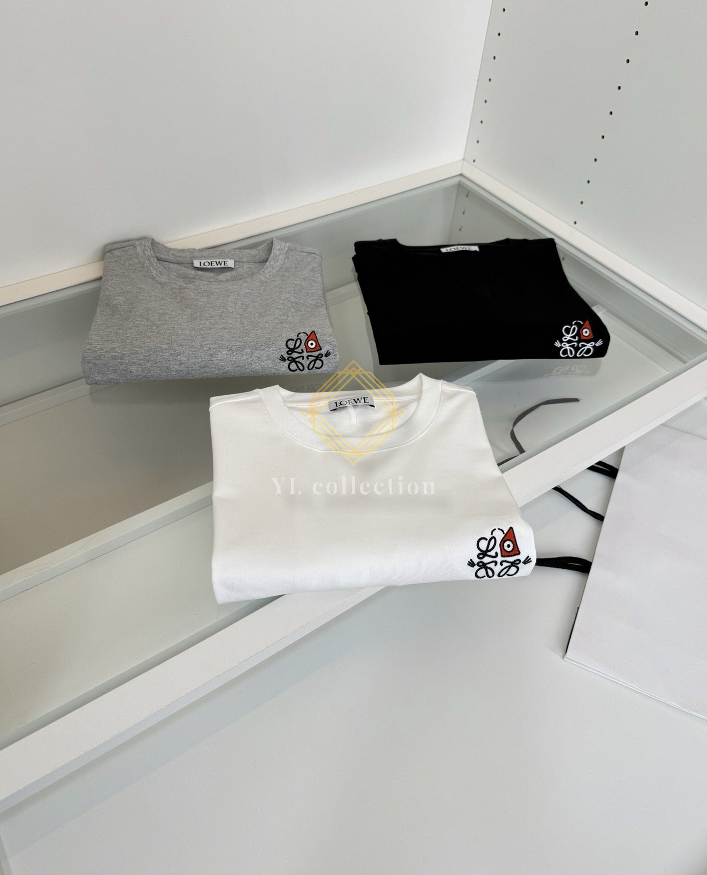 로에베 x 루이스 웨인 반팔 티셔츠