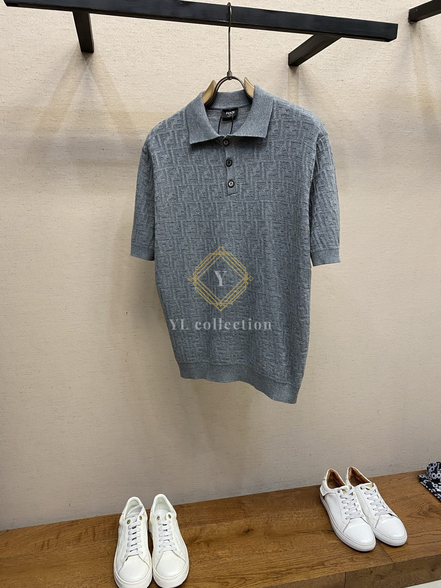 펜디 FF 폴로 반팔 티