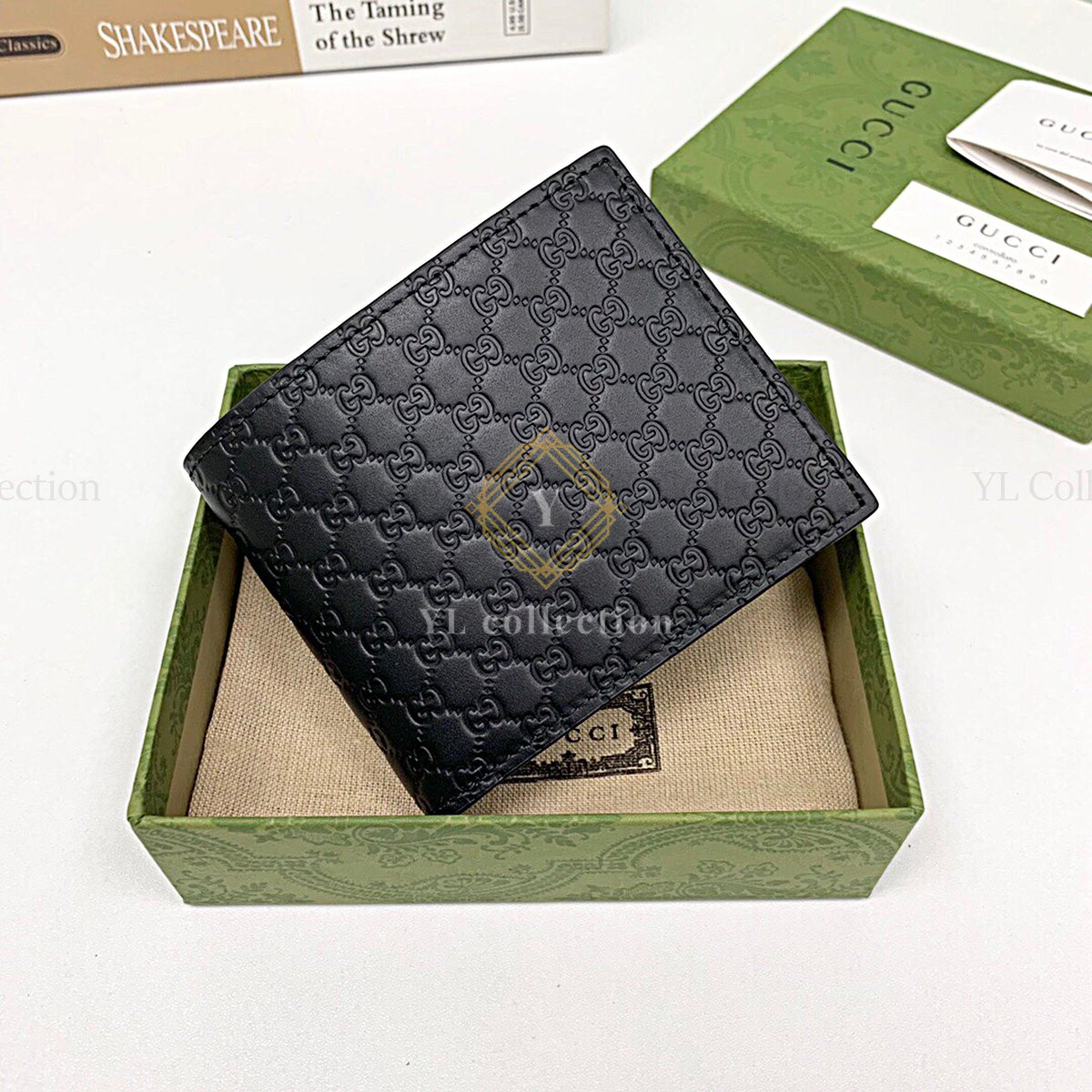 구찌 마이크로시마 반지갑