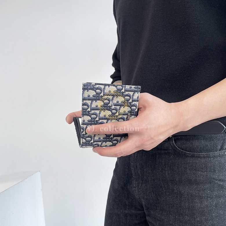 디올 오블리크 컴팩트 반지갑