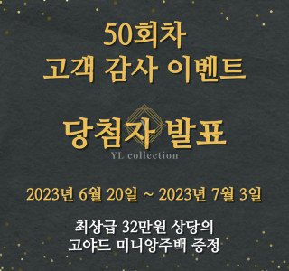 고객 감사 이벤트 (마감)