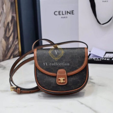 셀린느 트리오페 베사체 숄더백