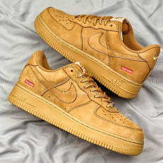 나이키 X 슈프림 에어포스 1 로우 된장