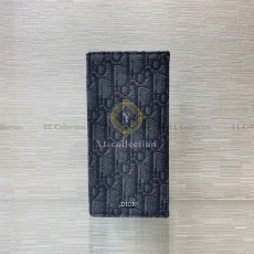 디올 오블리크 버티컬 장지갑