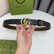 구찌 더블 G 버클 리버서블 벨트