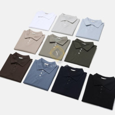 남자 머슬 카라 반팔티