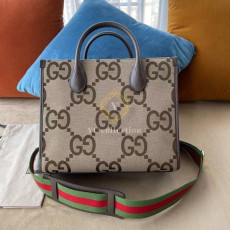 구찌 점보 GG 토트백