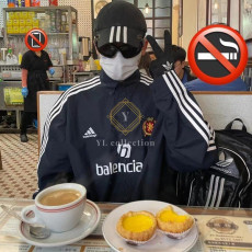 발렌시아가 아디다스 사커 셔츠