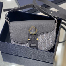 디올 SADDLE 스트랩 파우치 숄더백